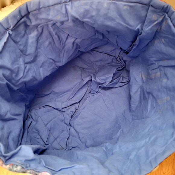 HANDCRAFTED QUILTED PATCHWORK LARGE TOTE BAG - Picture 7 of 8